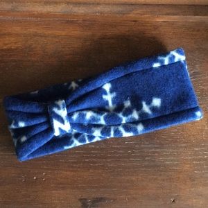 Handmade fleece ear warmer